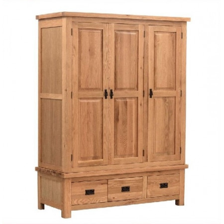Rustic BR01 : Trọn Bộ Phòng Ngủ Gỗ Sồi - 07 Pcs
